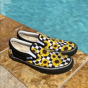 RARE Sunflower Vans
